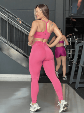 Conjunto Top e Legging Cós Fru Fru Soleil Organic Chevron