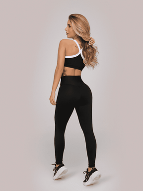 Conjunto Legging e Top Gummy Preto