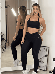 Conjunto Top e Legging Lily - Varias Cores