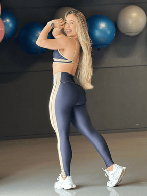 Conjunto Top e Legging Vintage