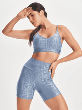 Conjunto Velvet Name Short e Top