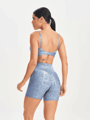 Conjunto Velvet Name Short e Top