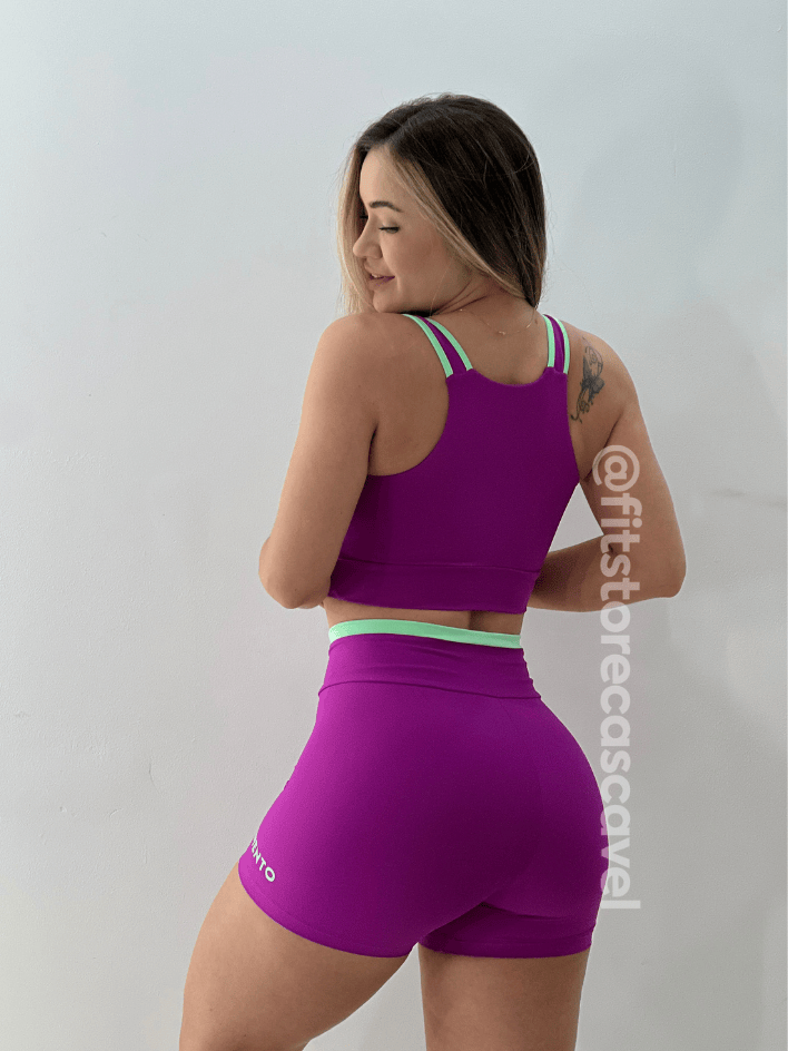 Conjunto Shorts e Top Intense Girl