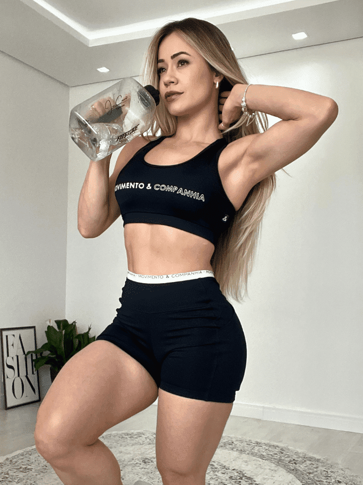 Conjunto Invincible Liso - Preto